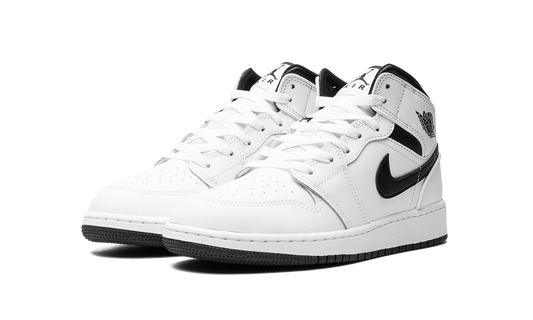 Air Jordan 1 Mid GS White/Black DQ8423 132