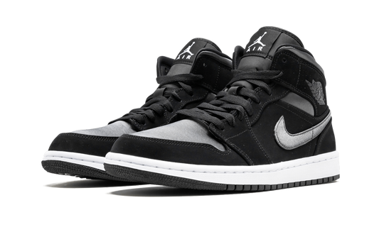 Air Jordan 1 Mid SE Nylon - Black/Grey 852542 012