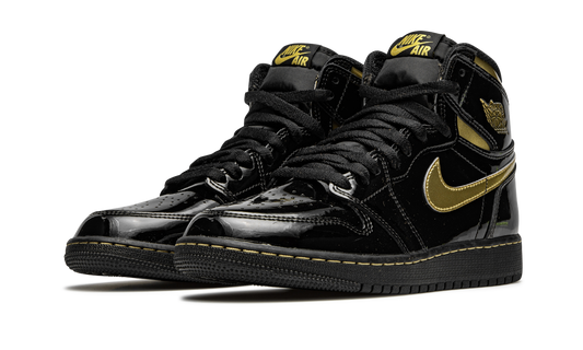 Air Jordan 1 Retro High OG GS Black Metallic Gold 575441 032