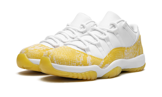 AIR JORDAN 11 LOW WMNS Yellow Snakeskin AH7860 107