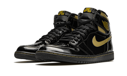 Air Jordan 1 Retro High OG Black Metallic Gold 555088 032