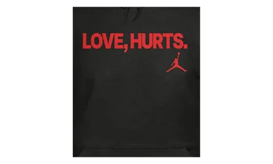 Jordan Fleece Love Hurts Jalen Hurts Hoodie Bred IQ3843 010