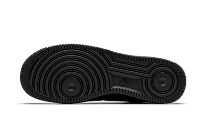 Mens Nike Air Force 1 Low Supreme - Mini Box Logo Black Black Black Black/Black - View 5 - CU9225 001