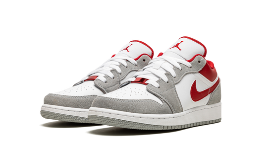 Air Jordan 1 Low SE GS Smoke Grey Gym Red DM0589 016